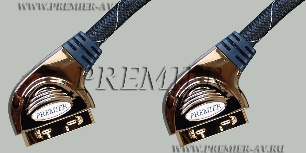 5-625 5.0 Шнур SCART "шт" - SCART "шт" PRO-class металл позолоченный OD11.0мм 5.0м