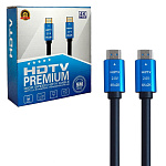 5-816  3.0 Шнур HDMI "шт" - HDMI "шт" 4K/60Гц HDMI 2.0 позолоченный  3.0м