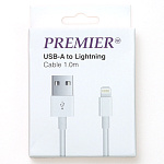 6-705FC 1.0 FC Шнур Lightning "шт" - USB A "шт" 1.0м в картонной упак.