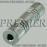 2-082 Переход 3.5мм "гн" стерео - 3.5мм "гн" стерео металл