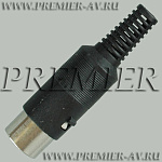 1-360 Разъем DIN 5 pin "шт" пластик на кабель