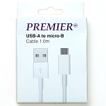 5-943FC 1.0 FC Шнур USB A "шт" - micro B "шт" 1.0м в картонной упак.