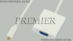 6-982 Переход micro HDMI "шт" - VGA "гн" (Адаптер Micro HDMI / VGA)