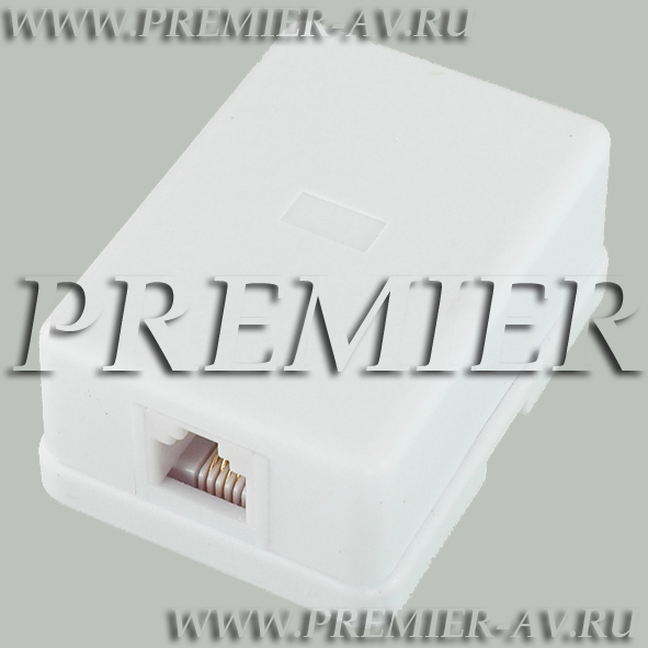 6-021 Розетка телефонная 1 х 6P4C
