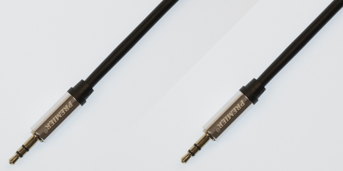 5-332 10.0 Шнур 3.5мм "шт" стерео - 3.5мм "шт" стерео "позолоченный" OD4.0мм экранированный 10.0м