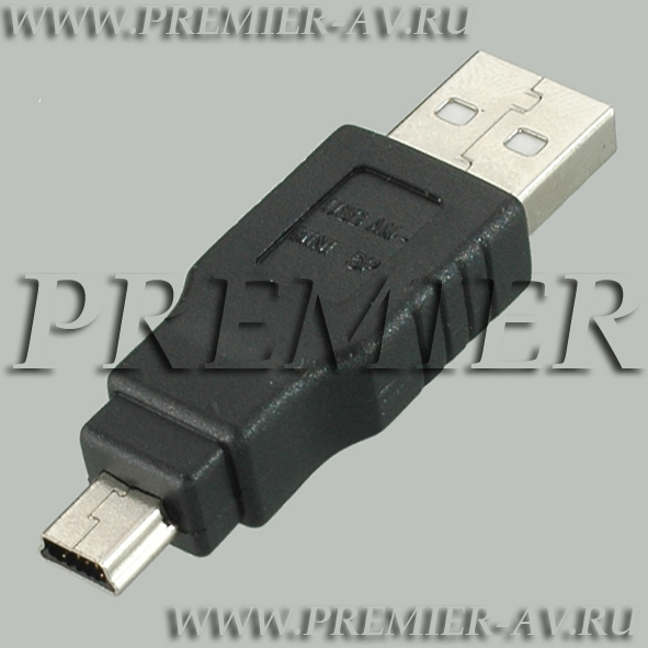 6-092 Переход USB A "шт" - mini B 5Pin "шт"
