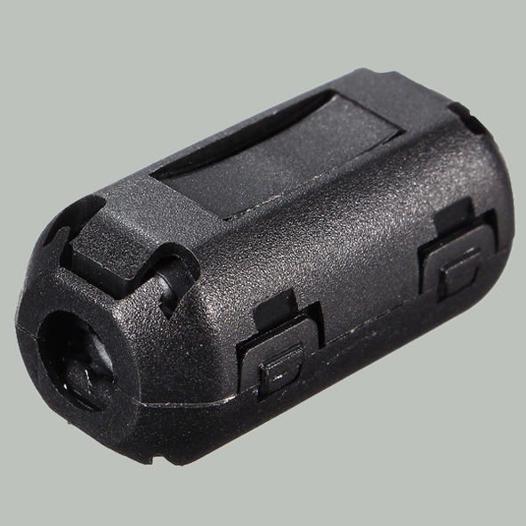 9-300 8 Феррит на кабель OD8.0мм с защелкой, черный