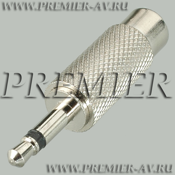 2-192 Переход 2.5мм "шт" моно - RCA "гн" металл