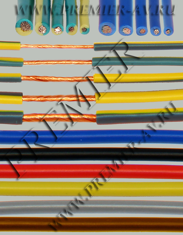 26-326 100 Кабель PC-03 (ПГВА) BC YG силовой 1x0.75мм2 медный желто-зеленый 100м