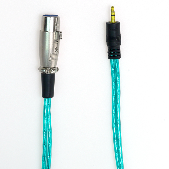 5-098 1.5 Шнур XLR "гн" - 3.5мм "шт" стерео 1.5м