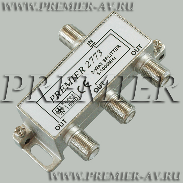 4-823 Разветвитель на 3 тв 5-1000MHz