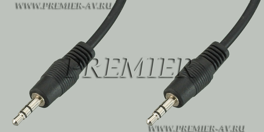 5-032 15.0 Шнур 3.5мм "шт" - 3.5мм "шт" стерео OD4.0мм 15.0м