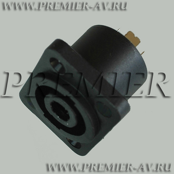 1-592 Разъем SPEACON "гн" пластик на корпус (D 25мм х 35мм)