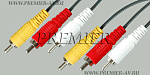 5-006  1.5  3 x RCA "" - 3 x RCA "" OD2.6x7.8 1.5