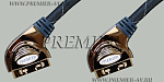 5-625 1.0 Шнур SCART "шт" - SCART "шт" PRO-class металл позолоченный OD11.0мм 1.0м