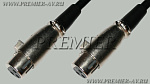 2-721G Переход XLR "гн" - XLR "гн" "позолоченные" контакты с кабелем 0.3м