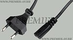5-080 / AC cord 1.8 / AC cord Шнур сетевой для бытовой техники "8" 1.8м