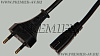5-180 / AC cord VDE 1.8 Шнур сетевой для бытовой техники "8" с кабелем 2x0.75мм2 1.8м 5-180 / AC cord VDE 1.8 Шнур сетевой для бытовой техники "8" с кабелем 2x0.75мм2 1.8м