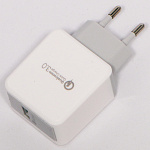 3-805 TURBO Адаптер питания USB, 220V, 3.0A 30W 1 выход ORIGINAL