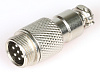1-567-7 Разъем MIC12 7P "шт" металл на кабель 1-567-7 Разъем MIC12 7P "шт" металл на кабель