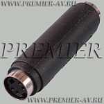 2-320 Переход mini DIN 4 pin (S-VHS) "гн" - mini DIN 4 pin (S-VHS) "гн" пластик