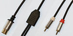 5-353  1.5  DIN 5 pin "" - 2 x RCA "" "" OD4.0x8.0  1.5