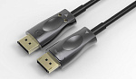 5-867 25.0 Шнур DISPLAYPORT "шт" - DISPLAYPORT "шт" 4K DP 1.4 AOC (Active Optical Cable) металл 25.0м