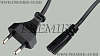 5-080 / AC cord 1.8 / AC cord Шнур сетевой для бытовой техники "8" 1.8м 5-080 / AC cord 1.8 / AC cord Шнур сетевой для бытовой техники "8" 1.8м