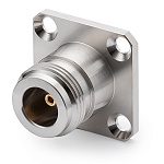 N-245 Разъем N-типа N-245 "гн" приборное с фланцем (4 отверстия) прямое