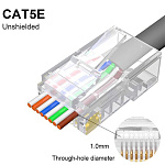 6-008T PIN "��" ������������ 8P8C (RJ-45) �������� �� ������