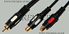 5-102 0.3 Шнур 1 x RCA "шт" - 2 x RCA "гн" "позолоченный" OD4.0x8.0мм 0.3м 5-102 0.3 Шнур 1 x RCA "шт" - 2 x RCA "гн" "позолоченный" OD4.0x8.0мм 0.3м