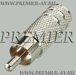 2-198 Переход RCA "шт" - 2.5мм "гн" моно металл
